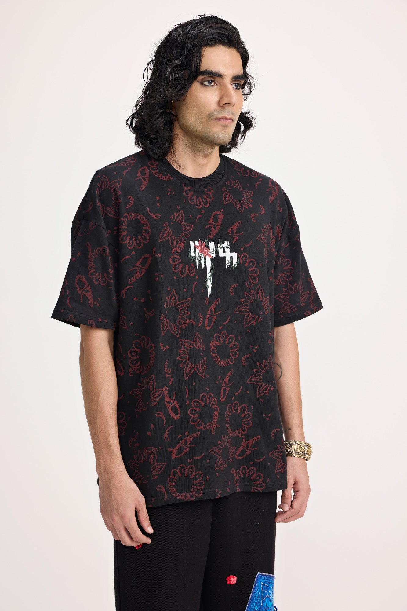 "Beauty Lasts Forever" Blockprint - Tshirt