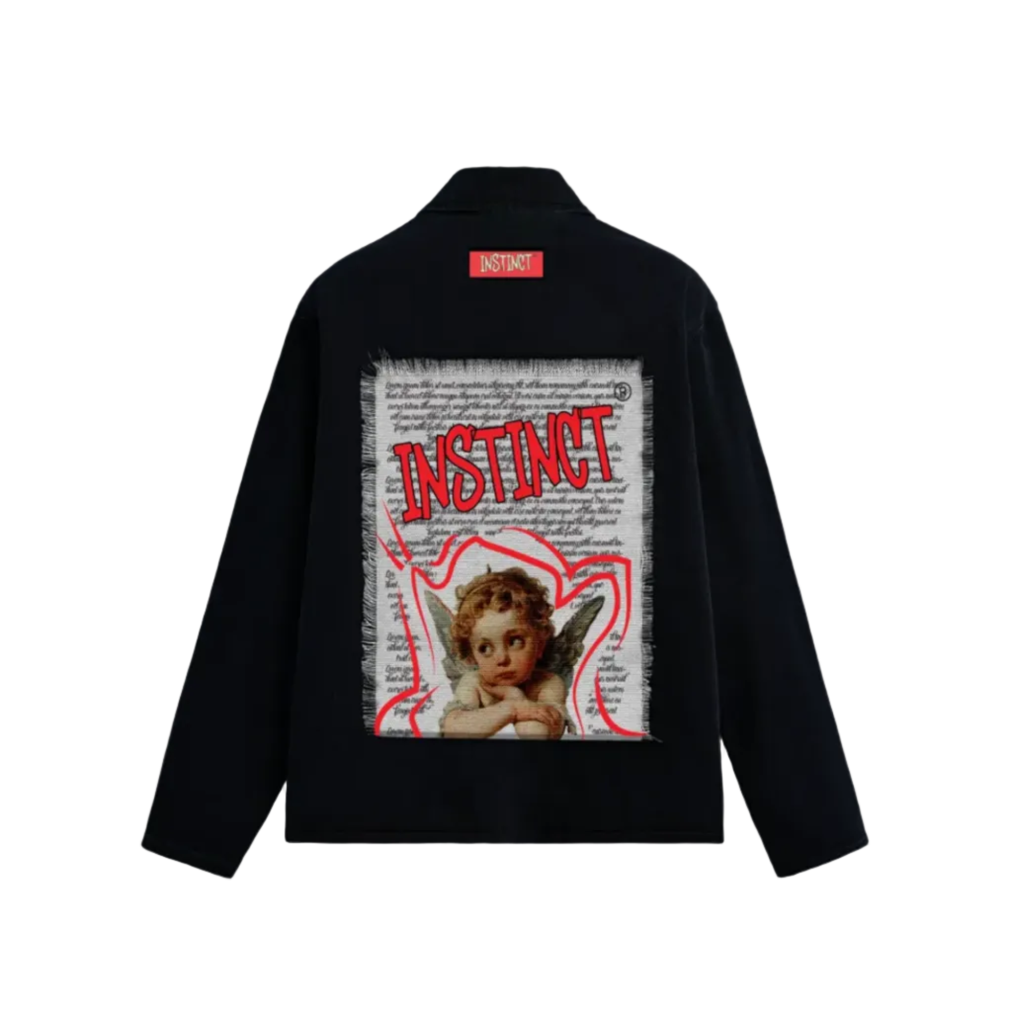 Old School Shacket - Black