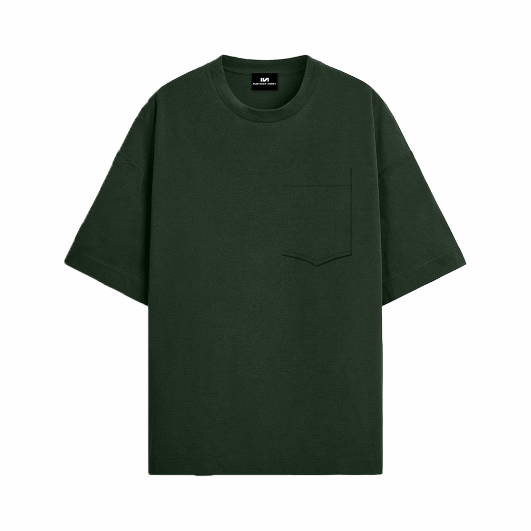 Oversized T-Shirt - (Safari Kombu)
