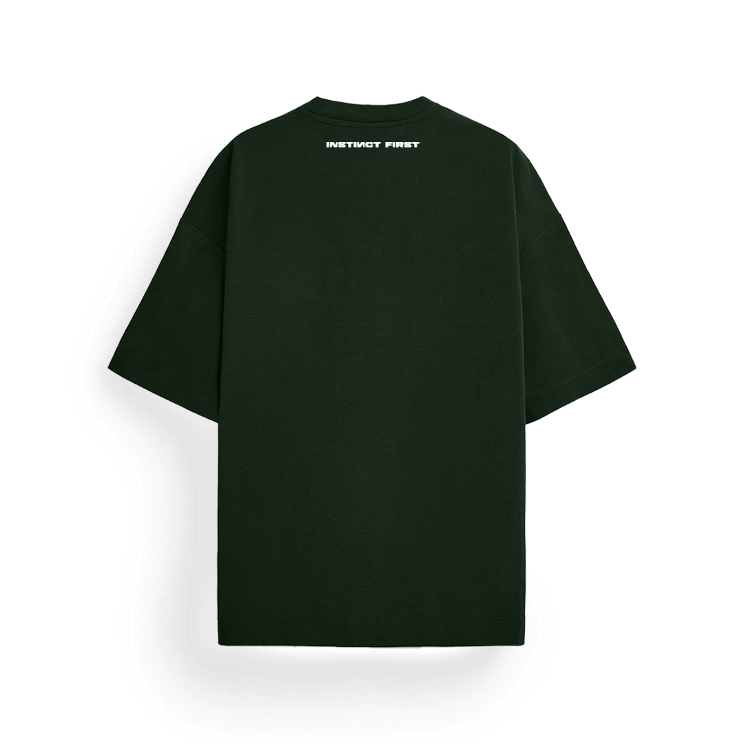 Oversized T-Shirt - (Safari Kombu)