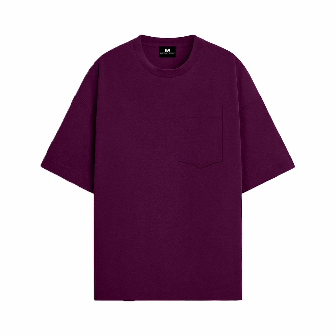 Oversized T-Shirt - (Wilderness Wine)