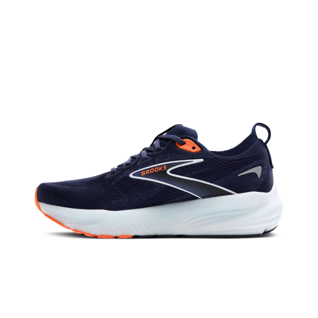 Brooks Glycerin 22 Peacoat Blue Ribbon Orange