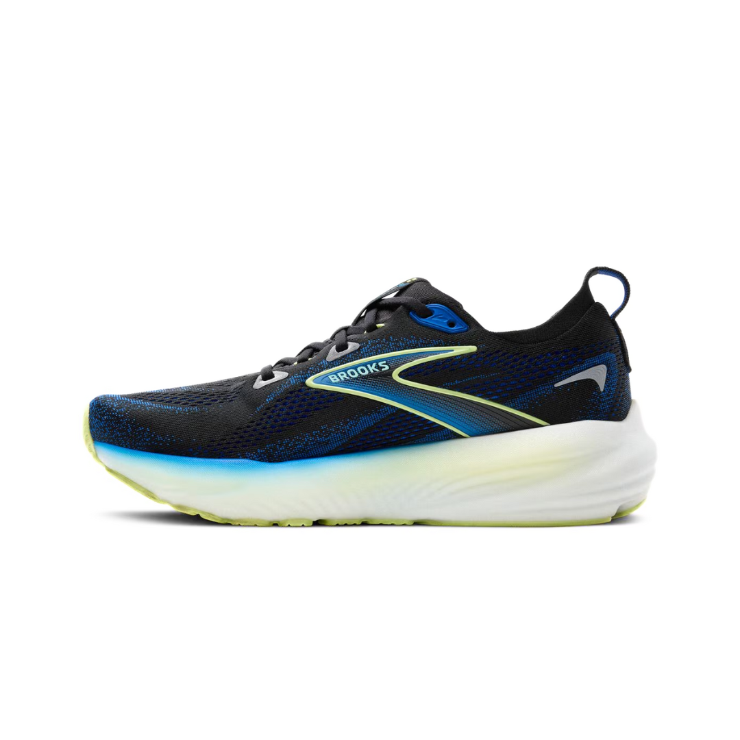 Brooks Glycerin 22 Black Cobalt Neo Yellow