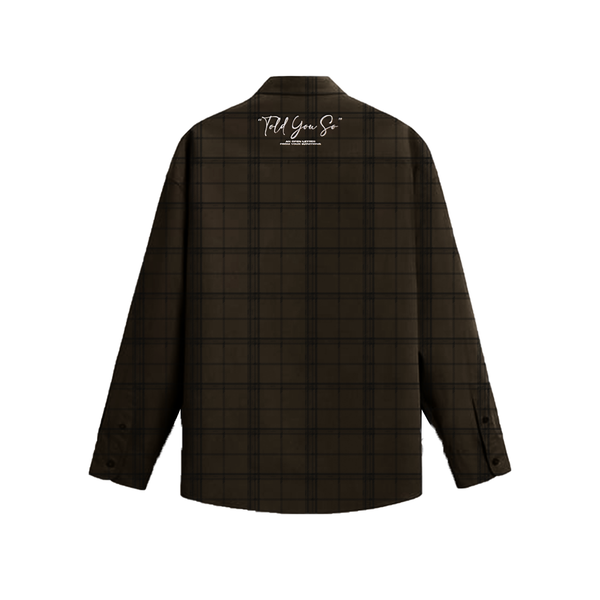 Checkered Flannel Shirt-Walnut|shirts
