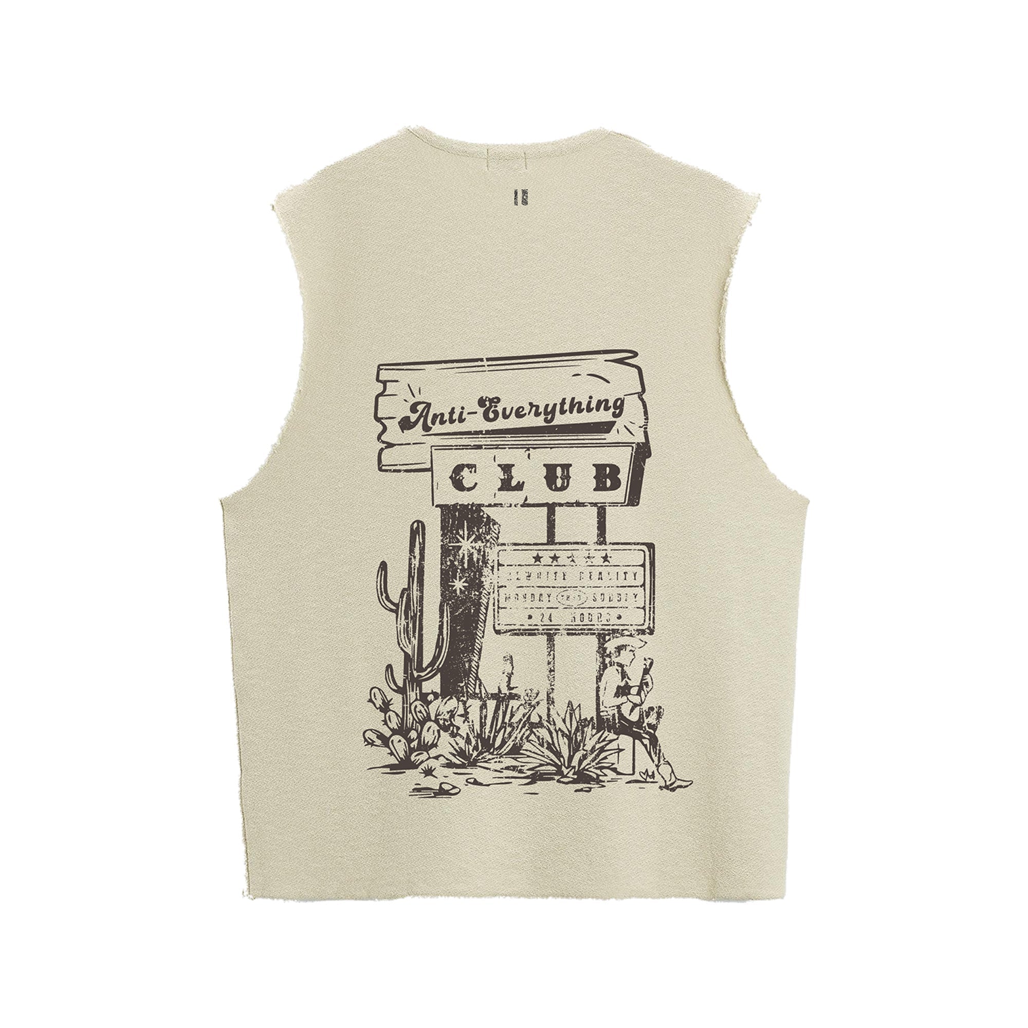 Anti-Everything Club Vest Beige