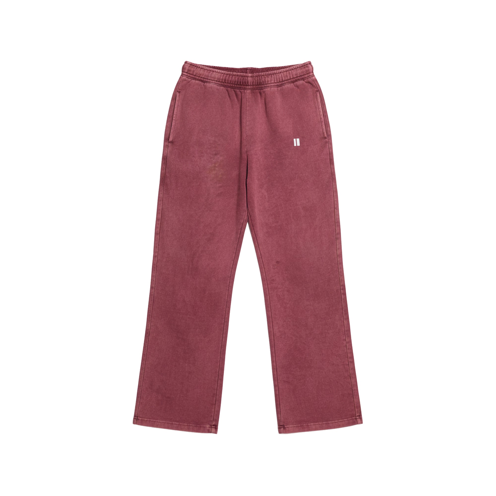 Burgundy washed Sweatpants