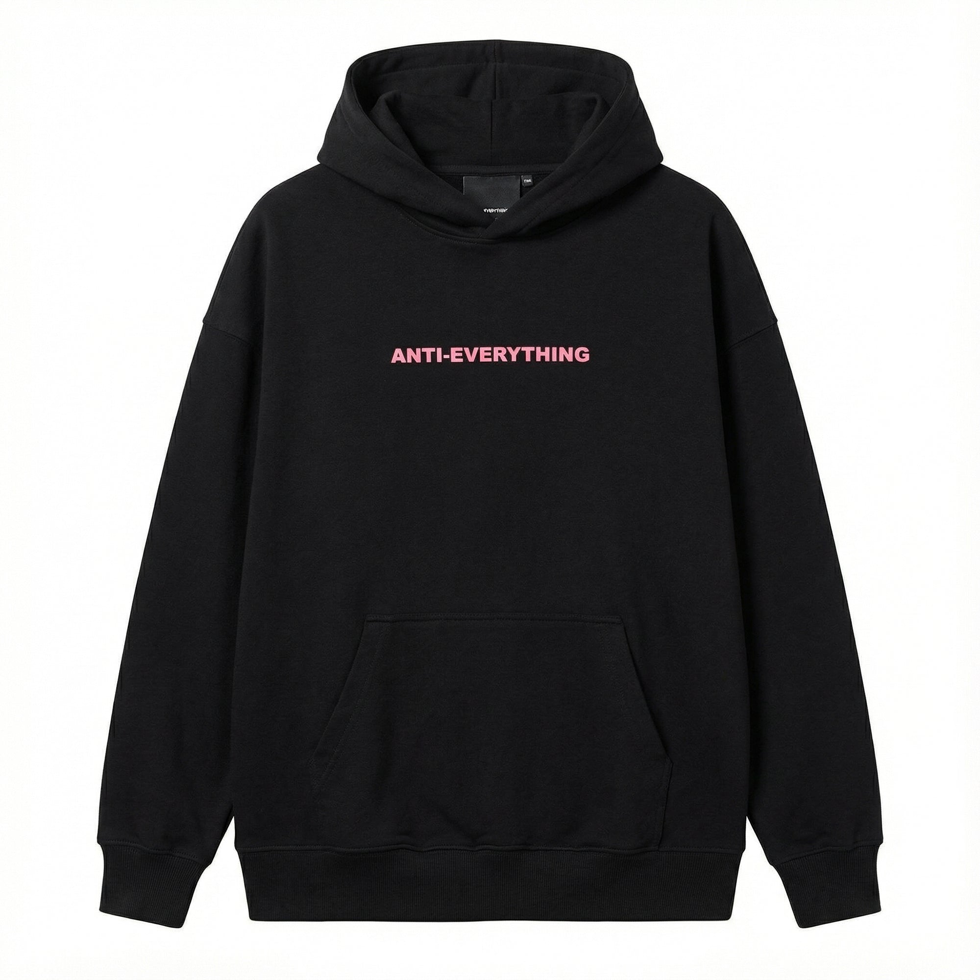 Anti Everything Hoodie Black