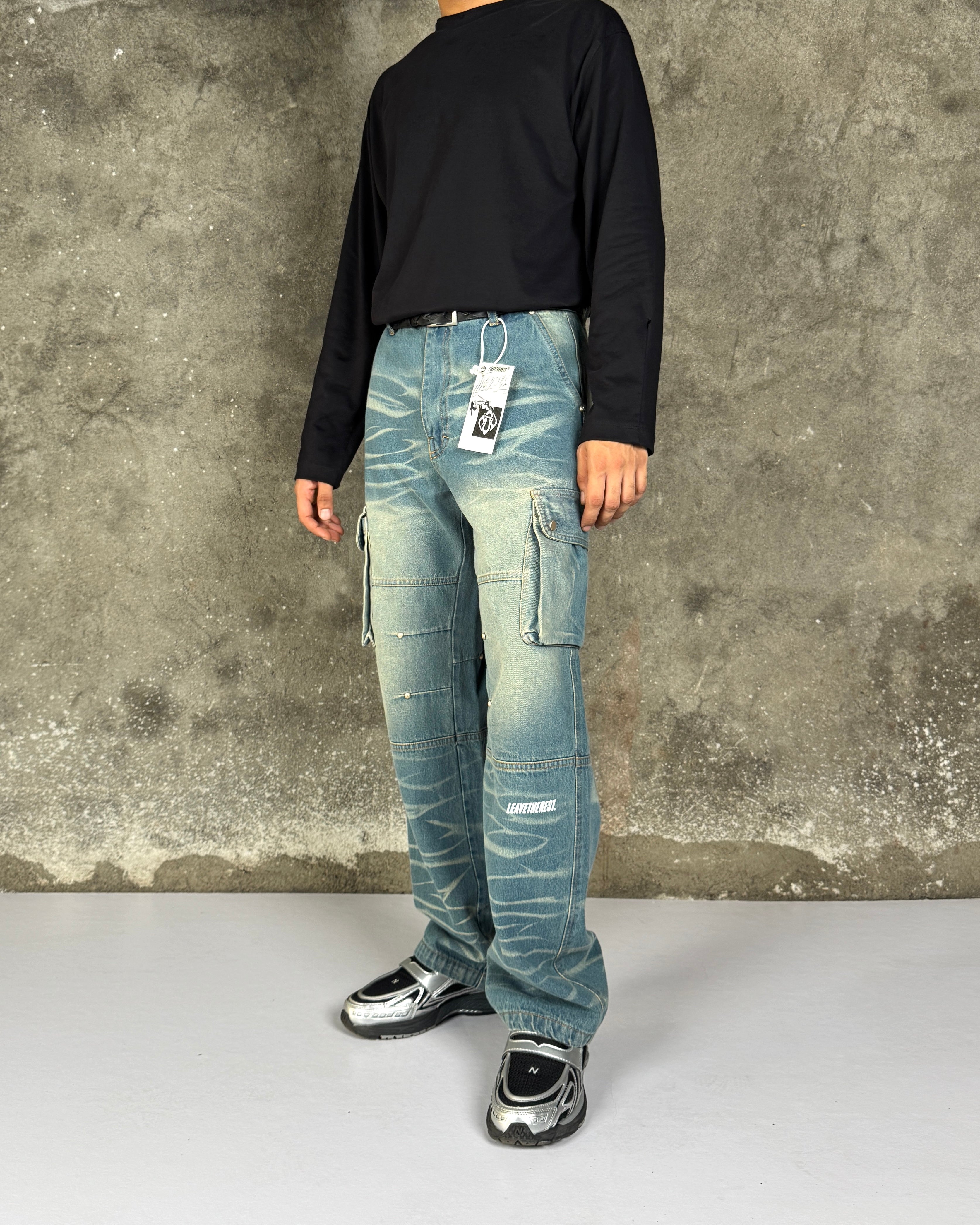 Crackle Cargo-Indigo Tint