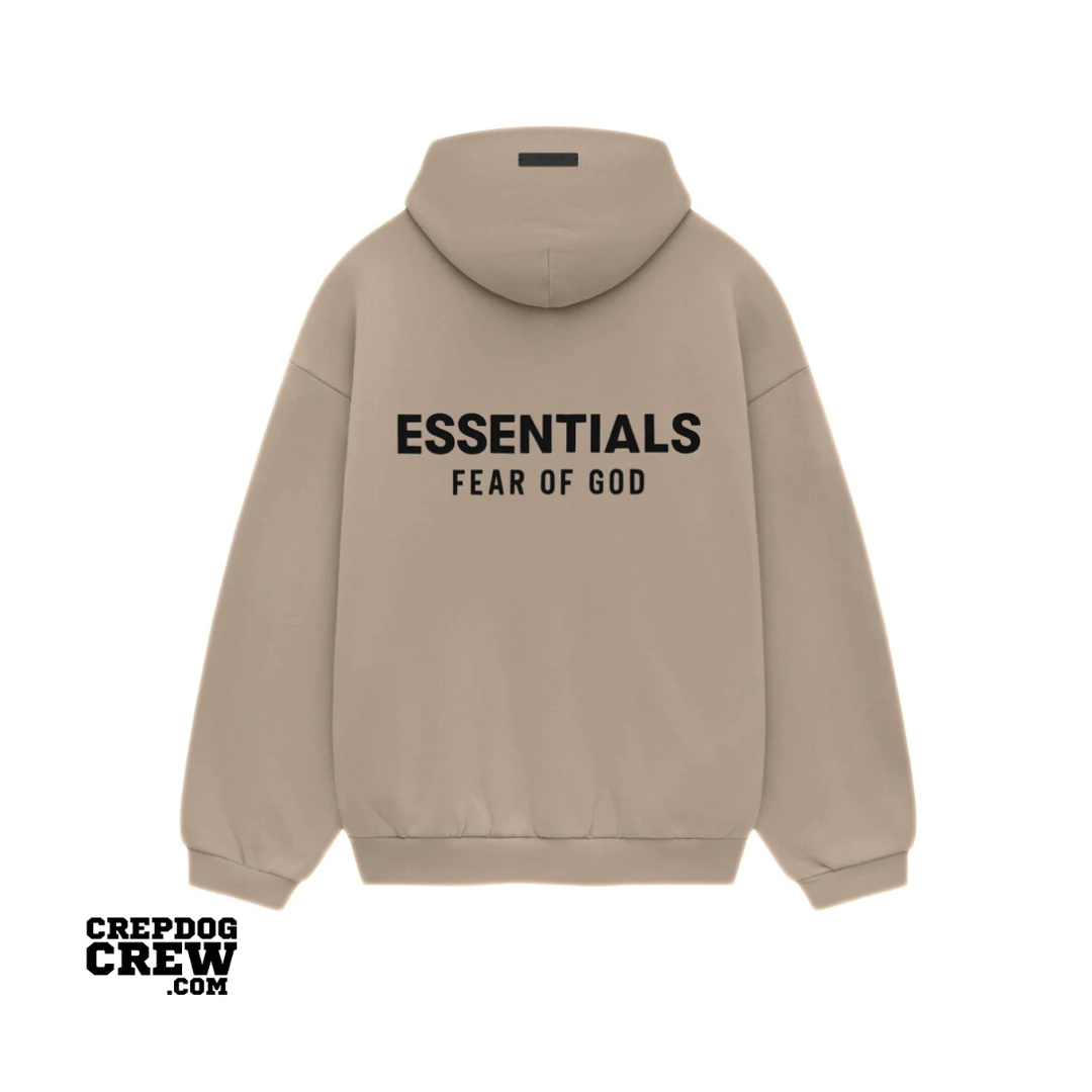 Fear of God Essentials Fleece Hoodie Desert Sand