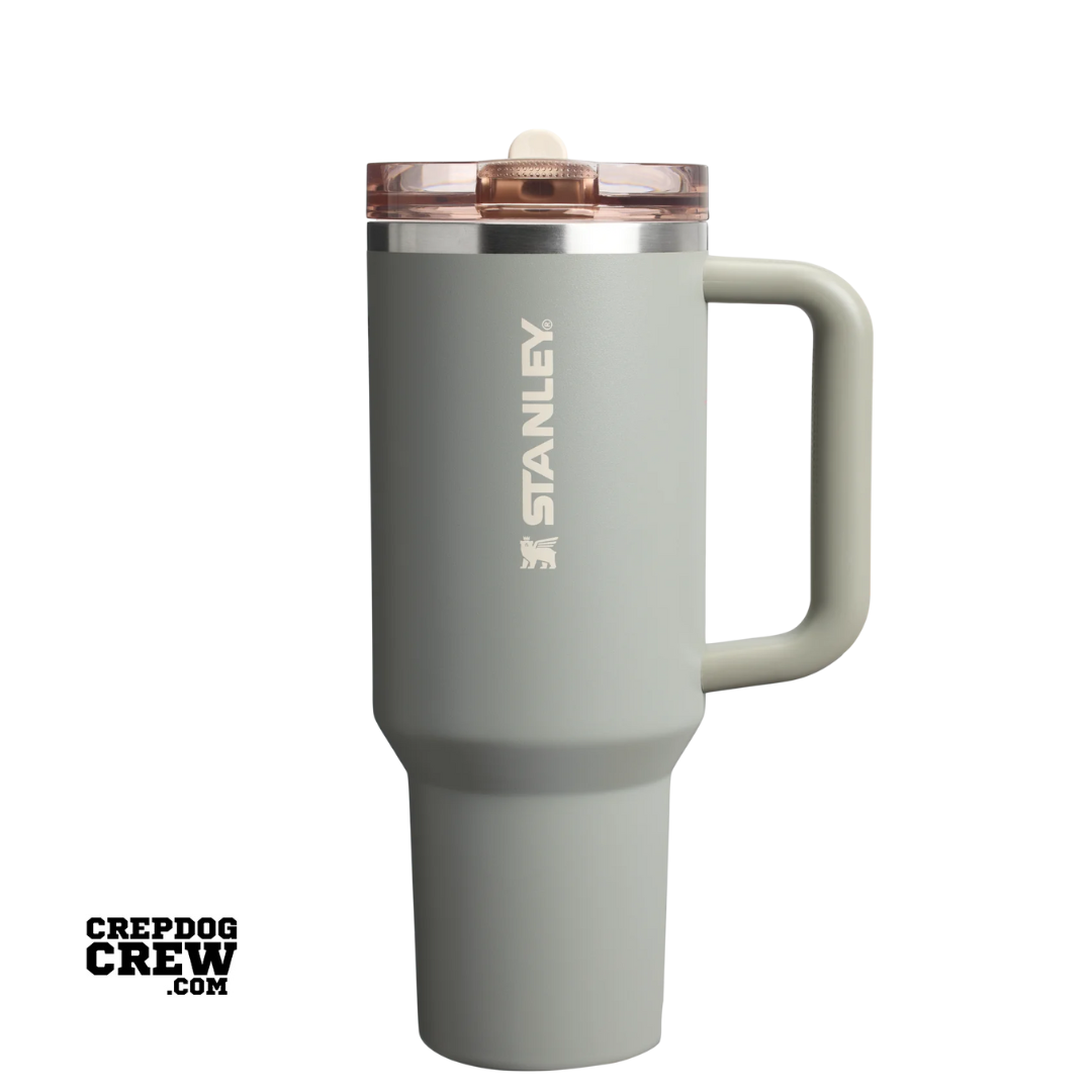STANLEY TUMBLER Mug ProTour Flip Straw Sage Grey 40 oz