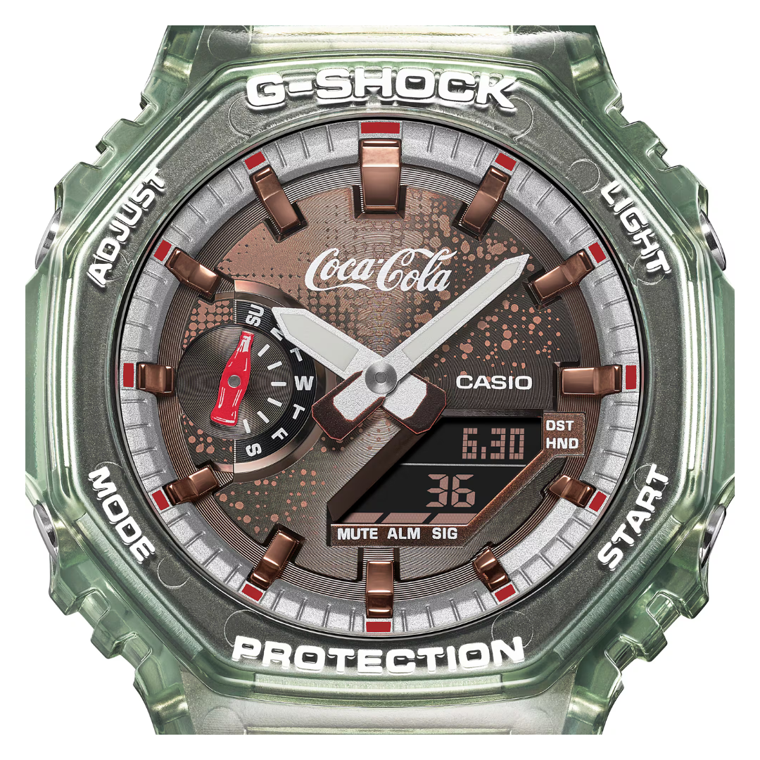 CASIO X Coca Cola G1804 2100 Series GA-2100CC-3A G-SHOCK
