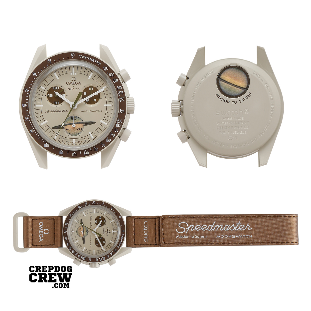 Swatch x Omega Bioceramic Moonswatch Mission to Saturn