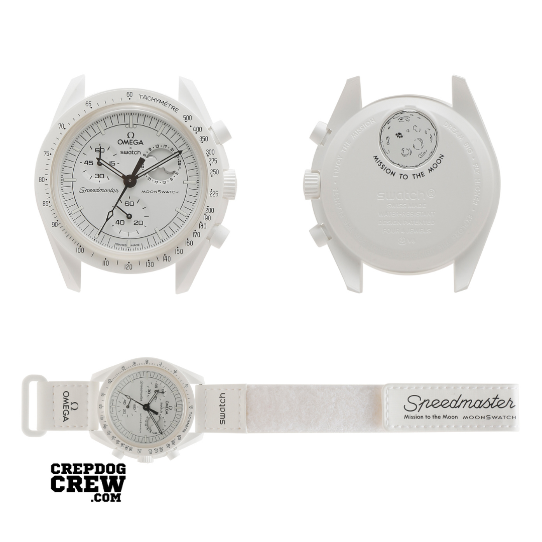 Swatch x Omega Bioceramic Moonswatch Mission To Moonphase Snoopy