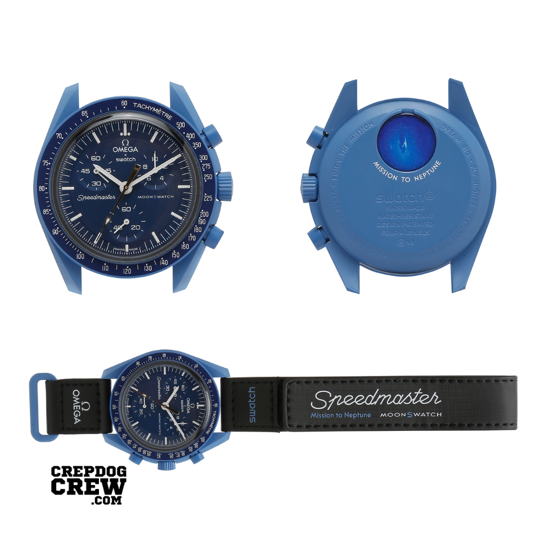 Swatch x Omega Bioceramic Moonswatch Mission to Neptune