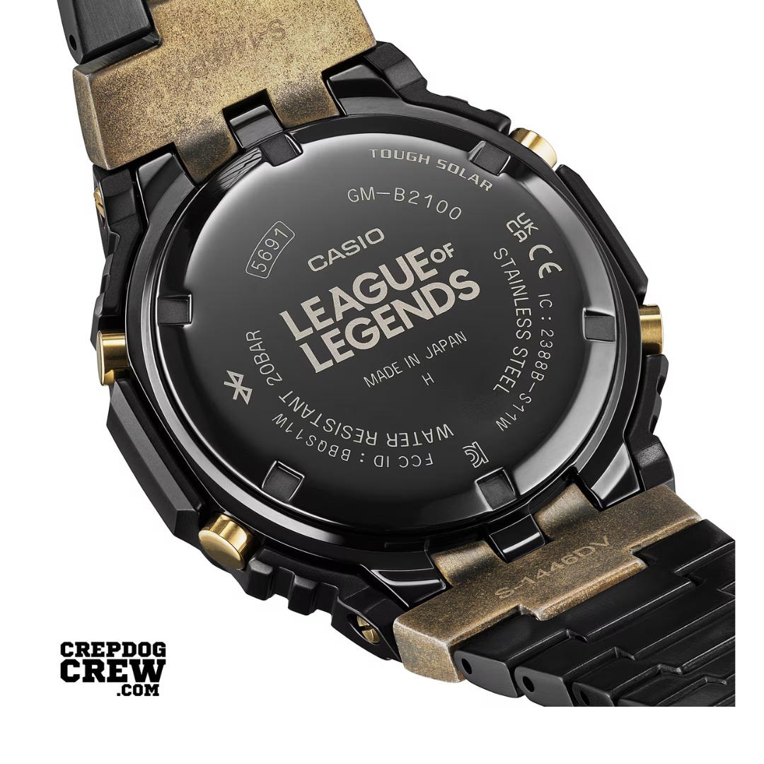 CASIO X LEAGUE OF LEGEND FULL METAL 2100 Series GM-B2100LL-1A G-SHOCK G1481