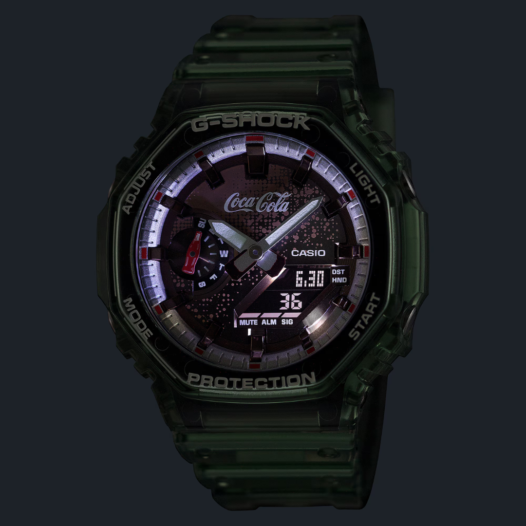 CASIO X Coca Cola G1804 2100 Series GA-2100CC-3A G-SHOCK