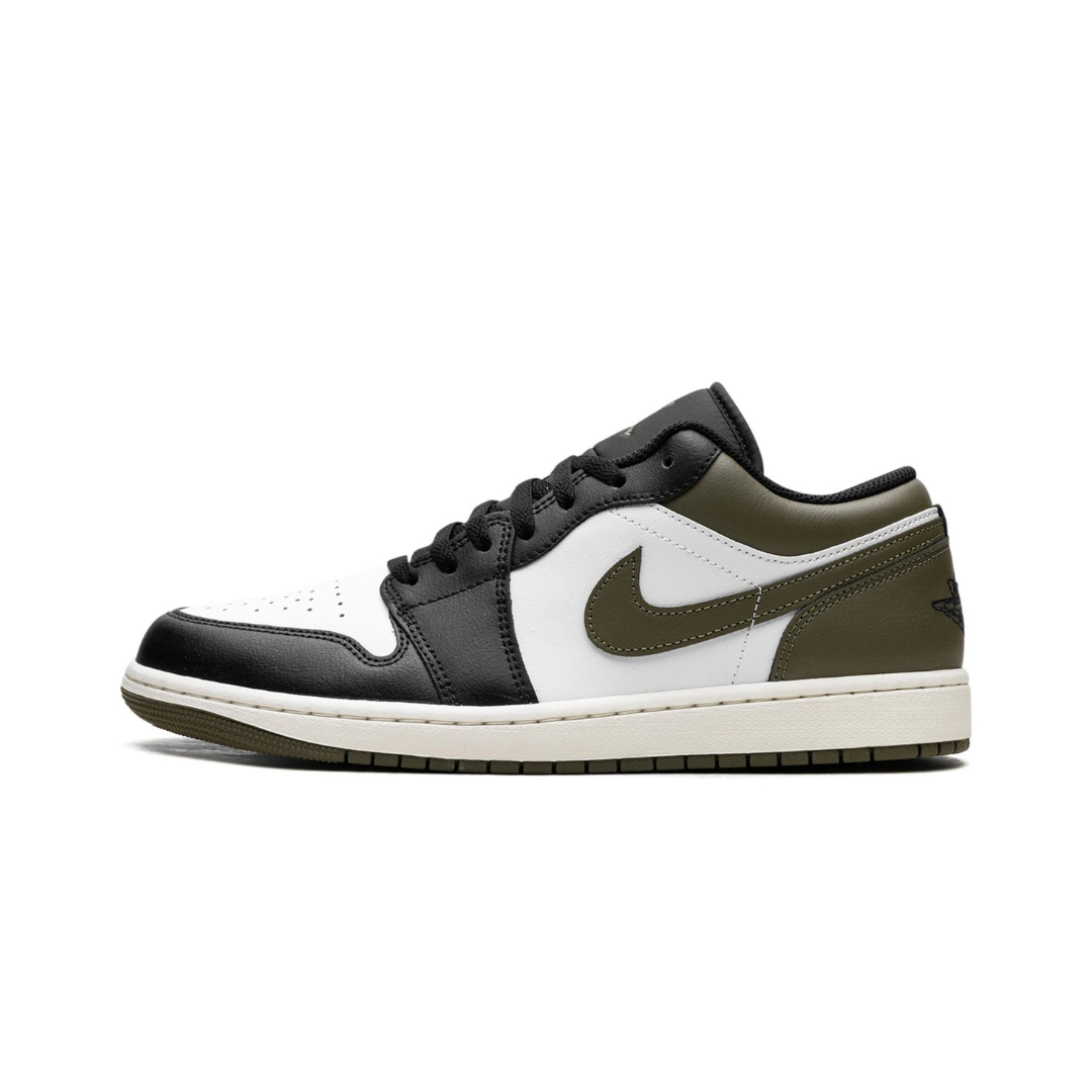 Jordan 1 Low Black Toe Medium Olive