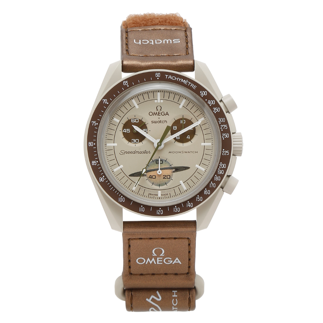 Swatch x Omega Bioceramic Moonswatch Mission to Saturn
