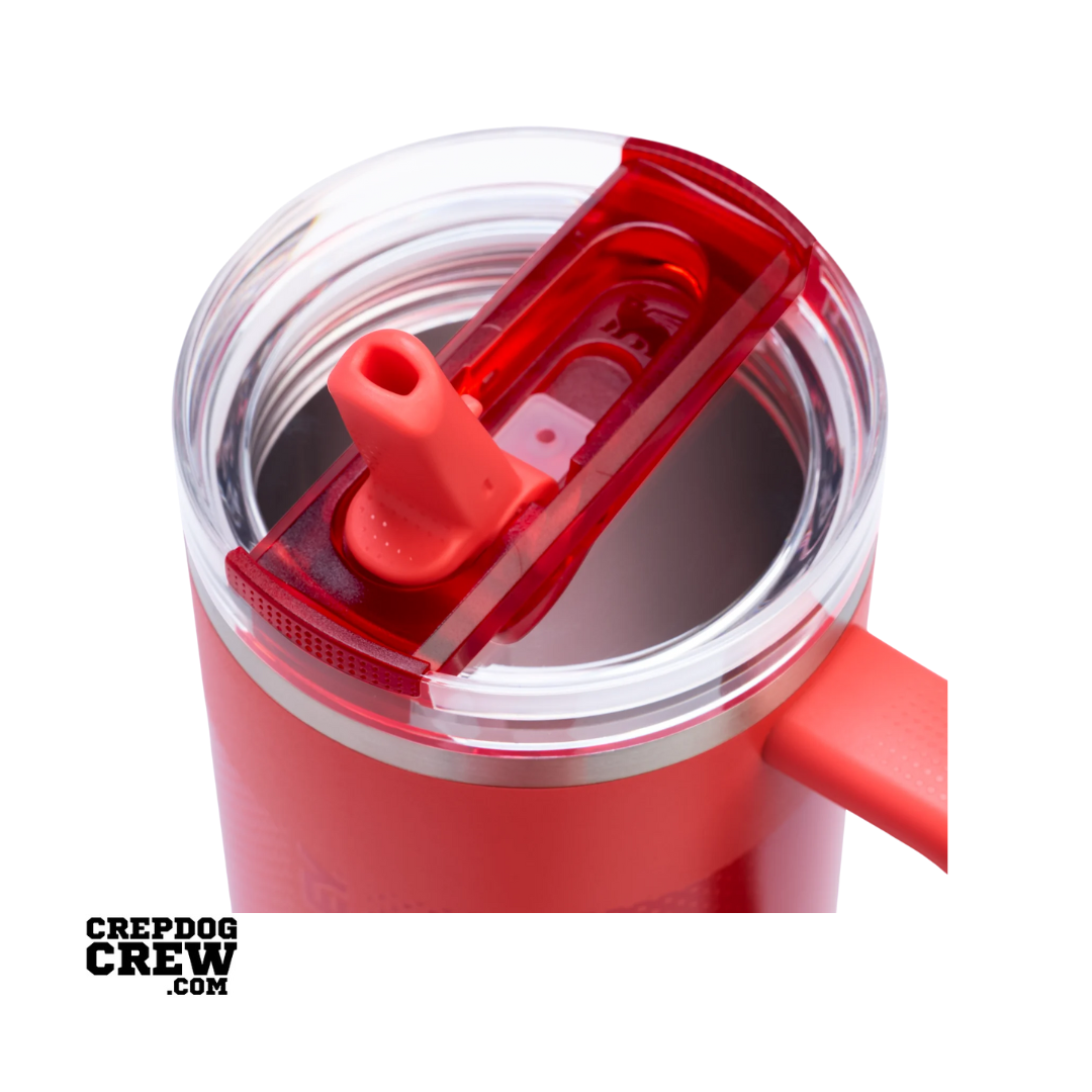 STANLEY TUMBLER Mug ProTour Flip Straw Hot Coral Fade 40 oz