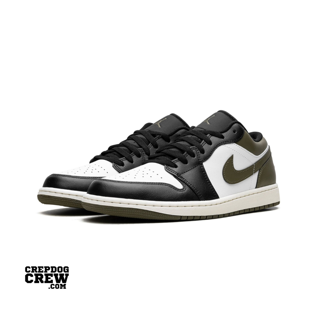 Jordan 1 Low Black Toe Medium Olive