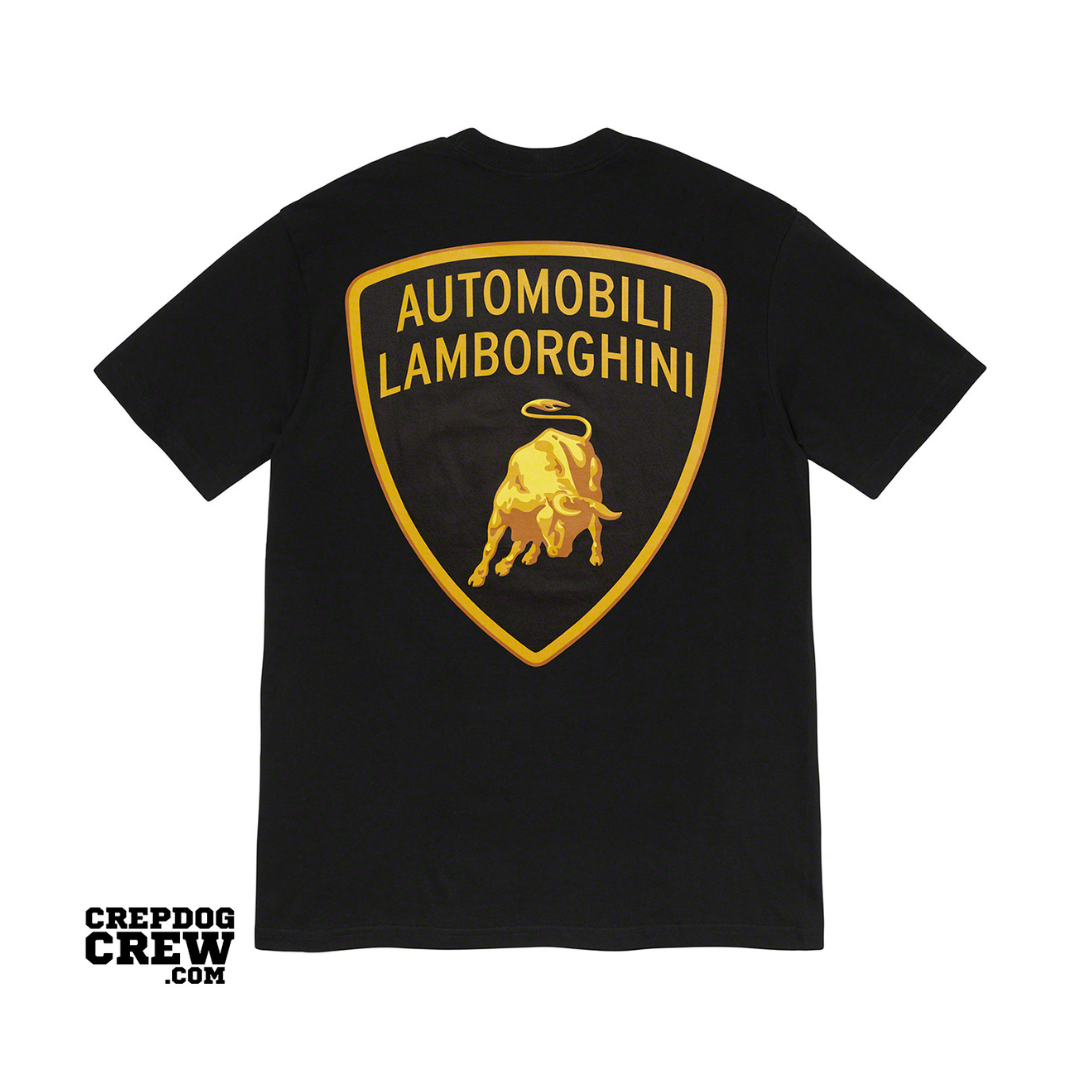 Supreme Automobili Lamborghini Tee Black