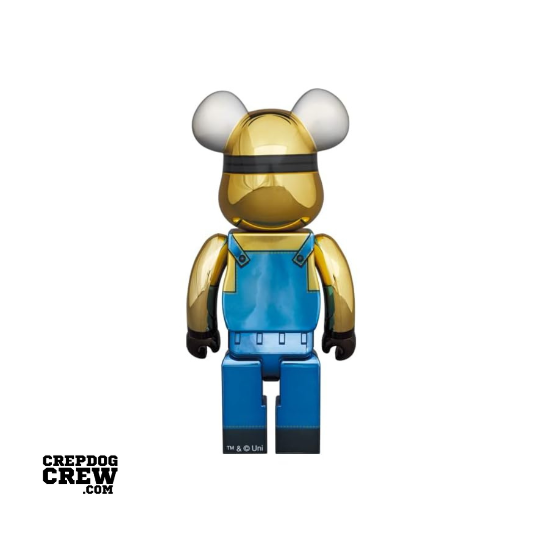 Bearbrick DAVE 1000% CHROME Ver.