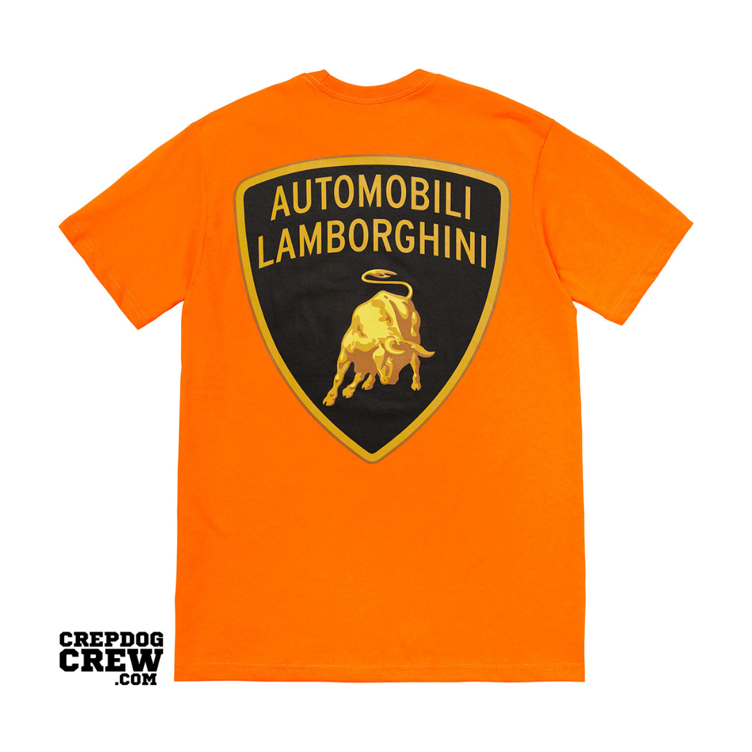 Supreme Automobili Lamborghini Tee Orange