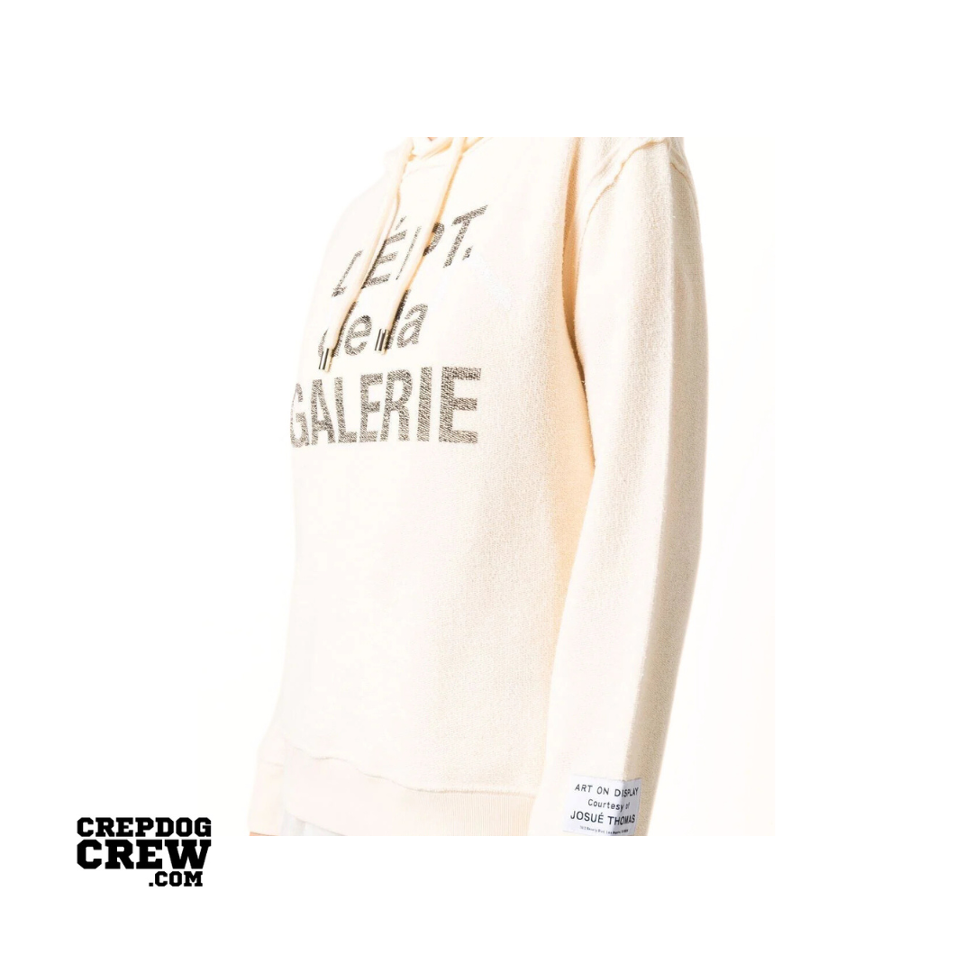 LANVIN X GALLERY DEPT. Hoodie Cream