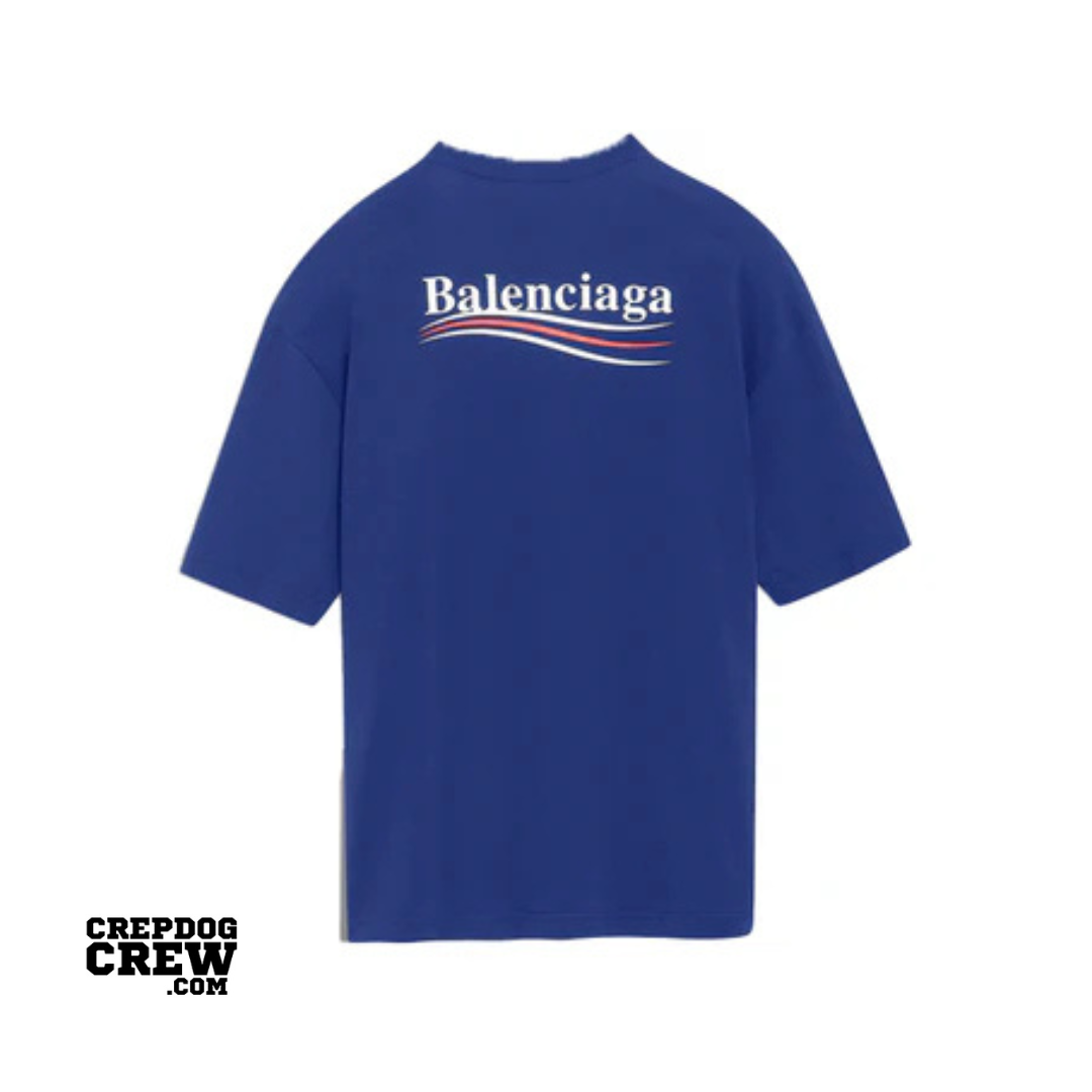 Balenciaga Political Campaign Printing T - shirt