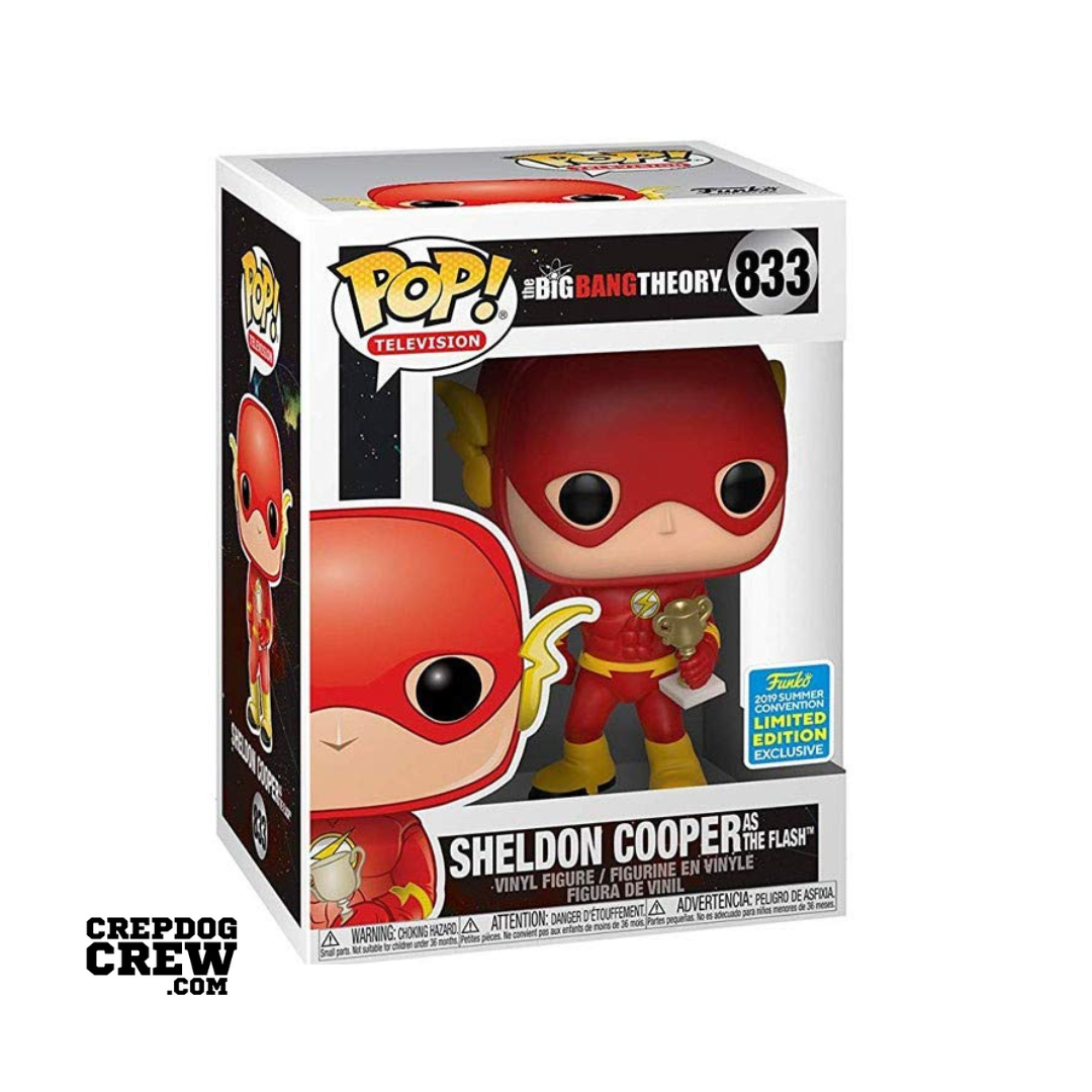 Funko Pop! The Big Bang Theory: Sheldon Cooper as The Flash #833