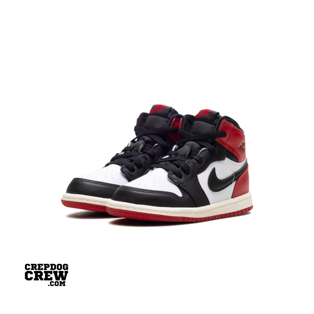 Jordan 1 Retro High OG Black Toe Reimagined (Toddler)