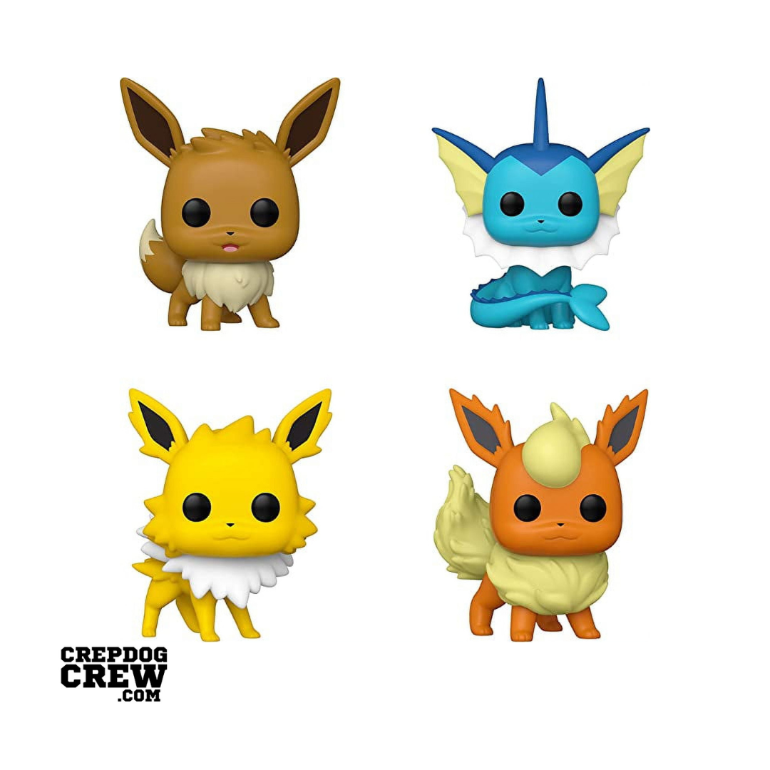 Funko Pop! Pokemon - Eevee, Vaporeon, Jolteon, Flareon 4-Pack