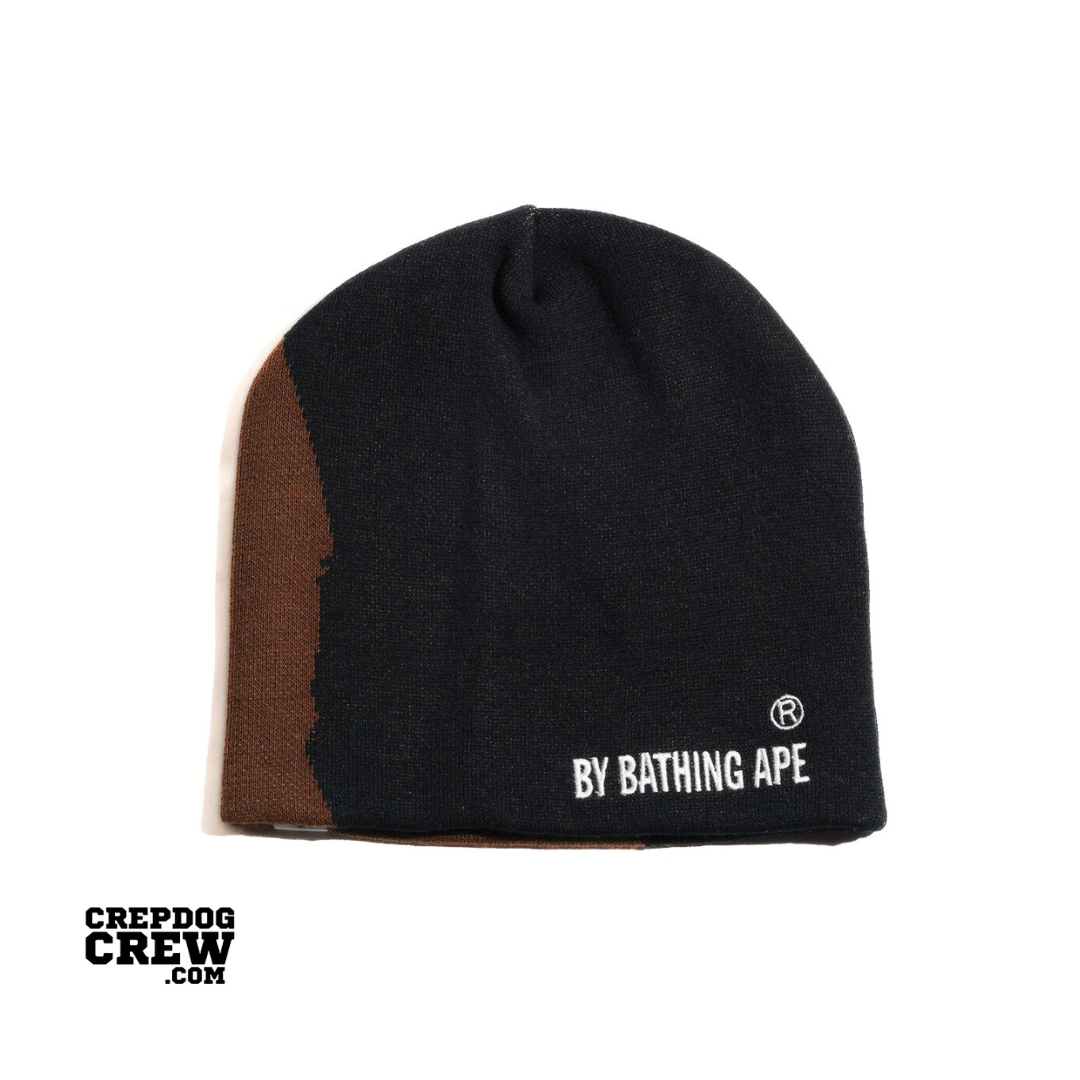 BAPE Ape Head Knit Cap Black