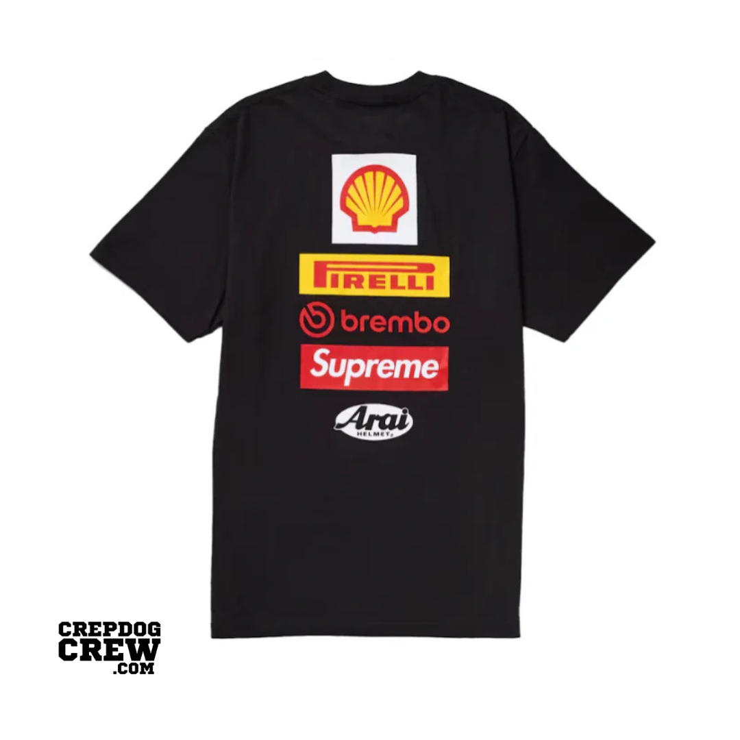 Supreme Ducati Logo Tee Black