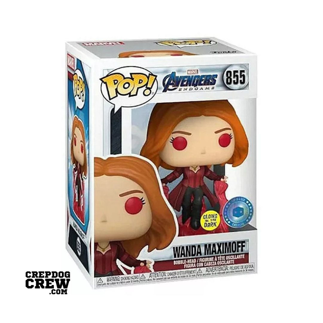 Funko Pop! Marvel: Avengers Endgame Wanda Maximoff Glow #855