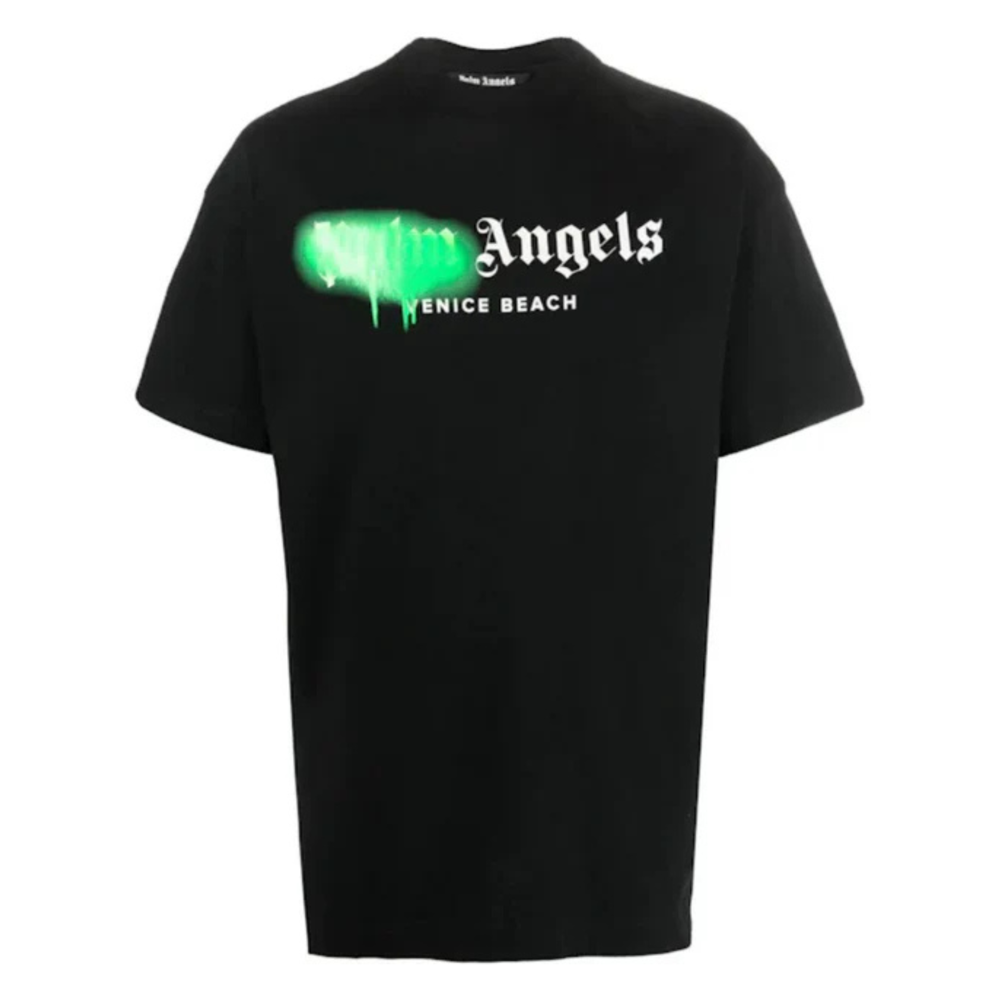 Palm Angels Venice Beach Sprayed Logo T-shirt Black