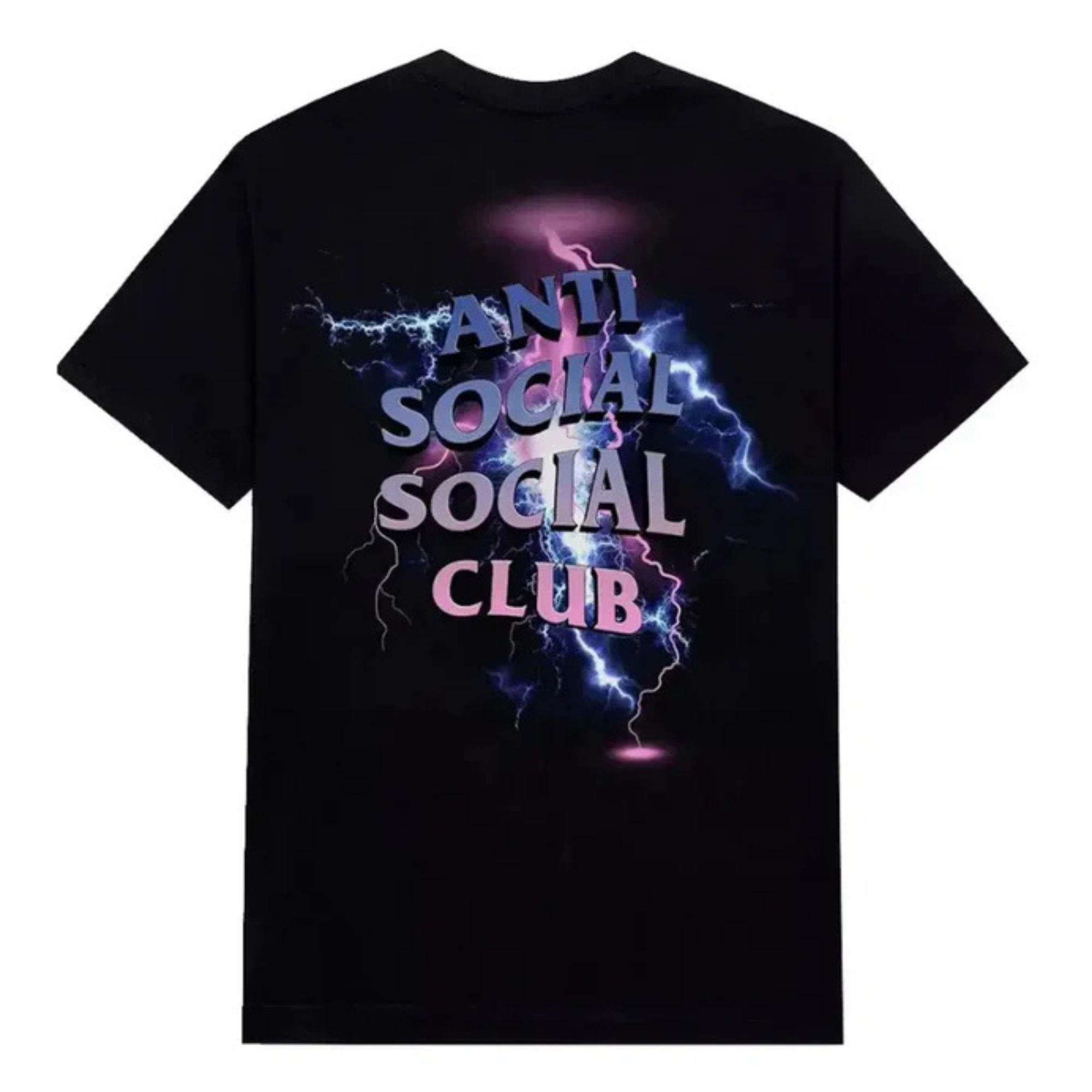 Anti Social Social Club Bolt From The Blue T-shirt Black