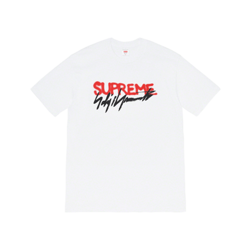 Supreme Yohji Yamamoto Logo Tee White | Supreme | HYPE by Crepdog Crew