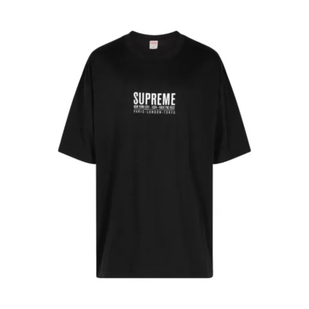 Supreme Paris Tee Black