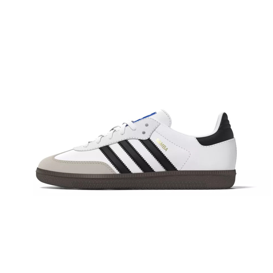 adidas Samba OG Cloud White Core Black Gum (Pre School Kids)