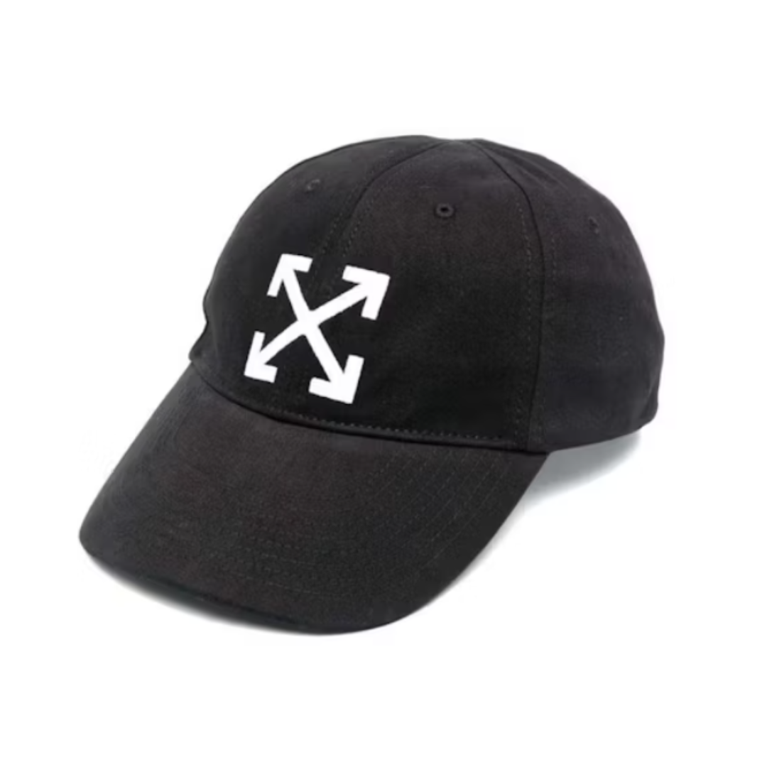 OFF-WHITE Arrow Baseball Cap Black