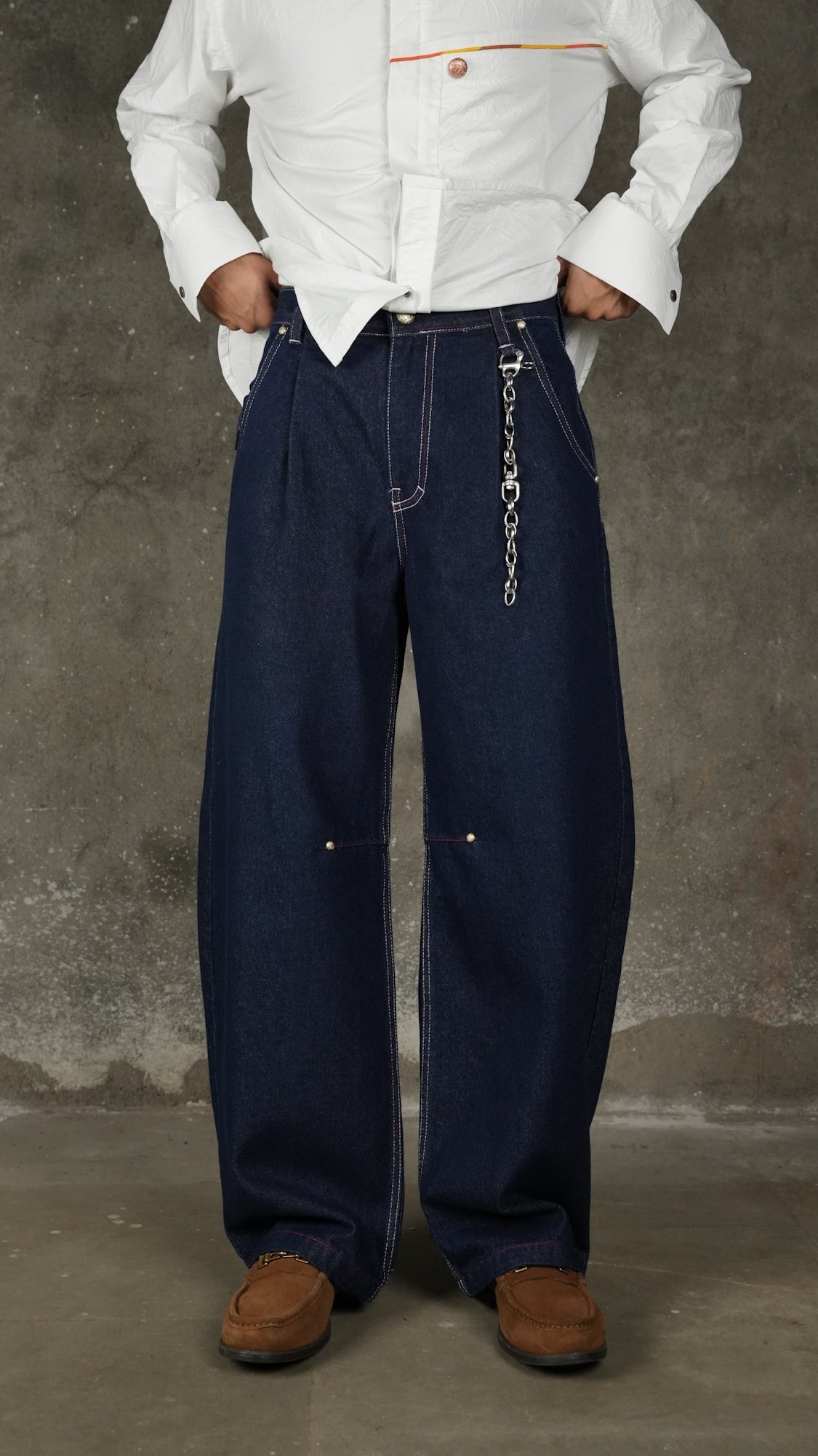 Washed Jeans Masti indigo - RTW