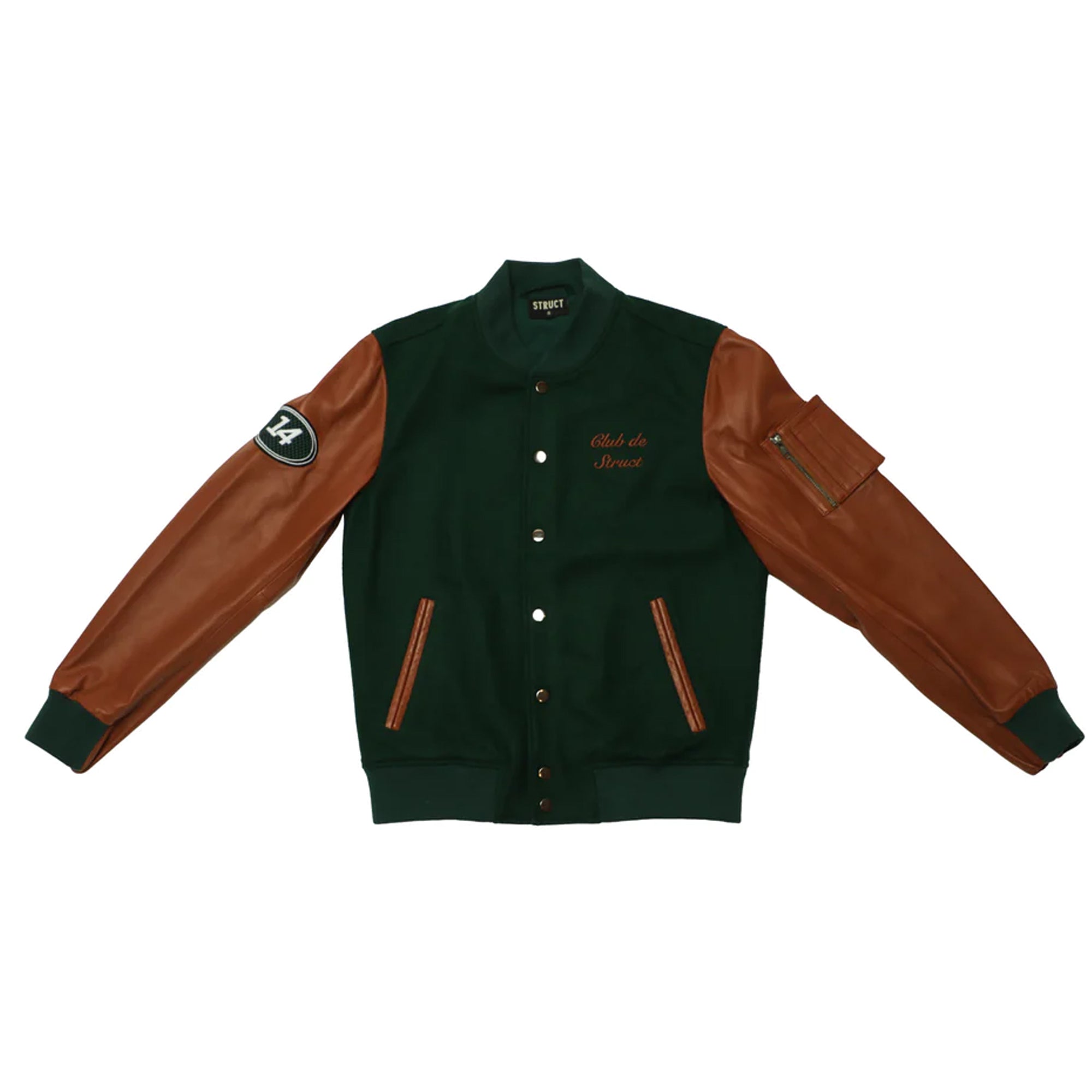 CLUB DE STRUCT VARSITY JACKET