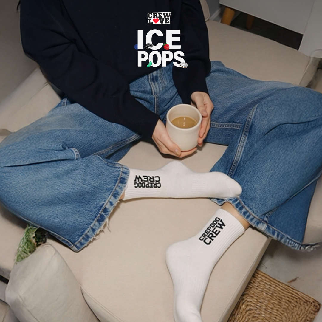 Cookies ‘N Cream Cheesecake Socks- CDC Ice Pops