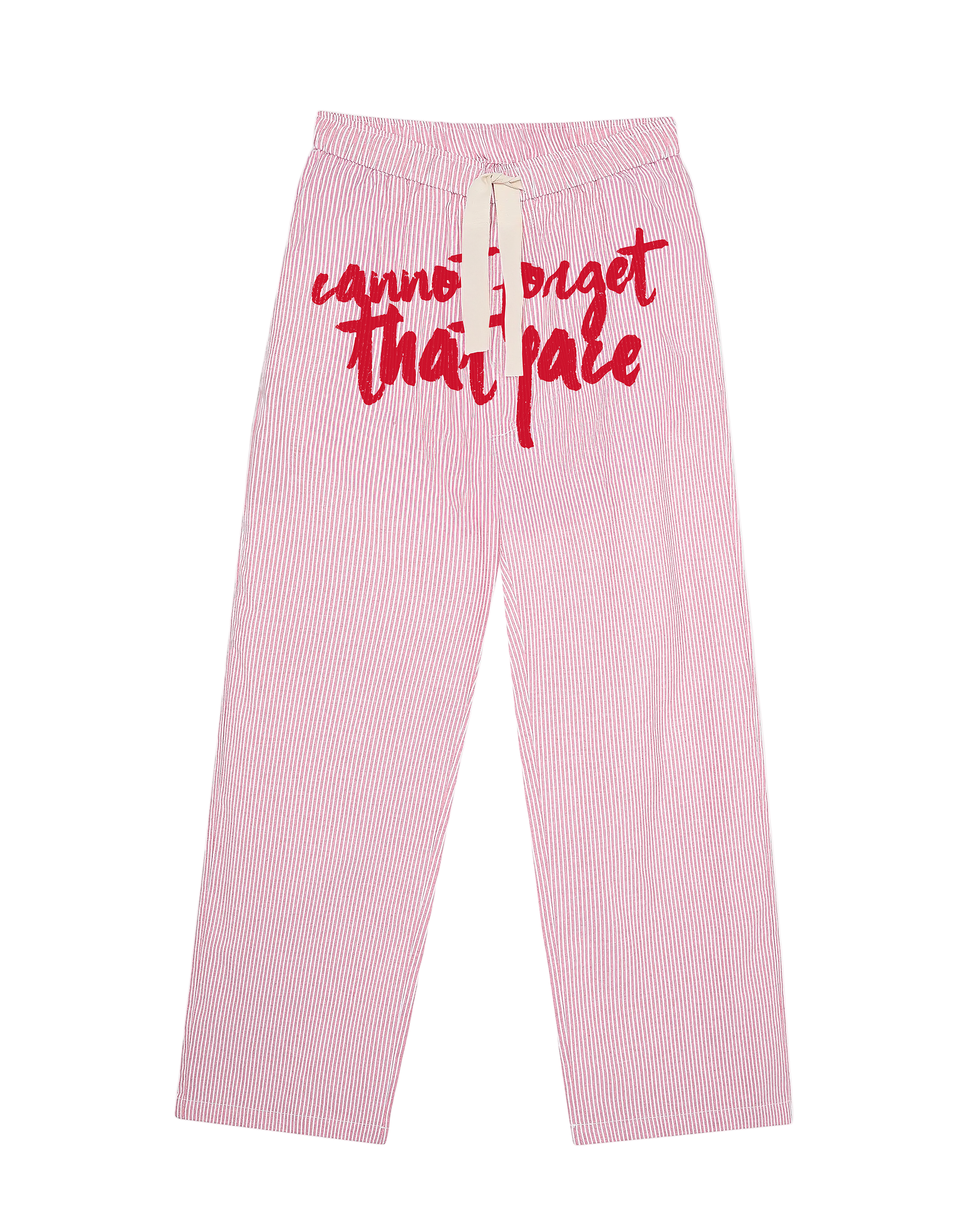 Can't Forget Striped Pants | Pastel Raspberry