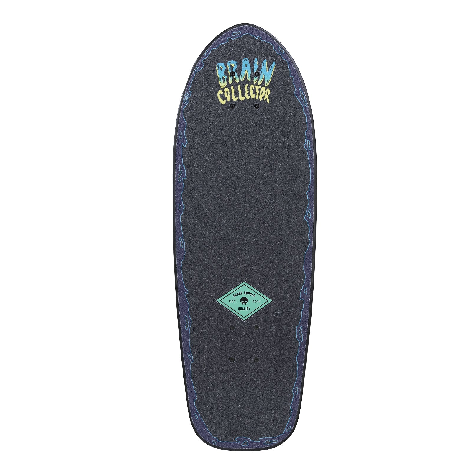 Grand Gopher Surf Skate-Brain Collector Green- 28 Inches (Best Size for Girl)
