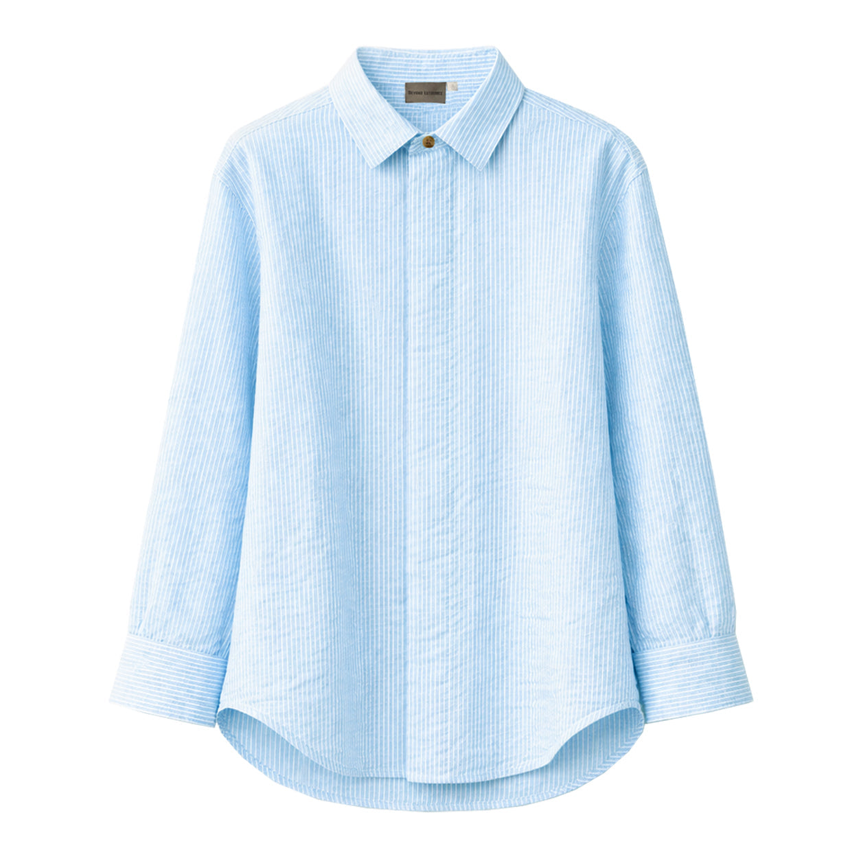 Beach Shirt in Blue Strips [Unisex]