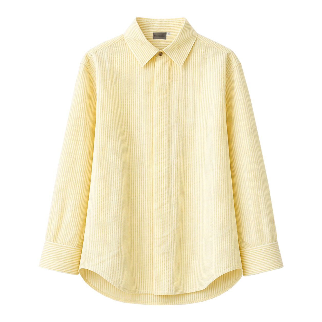 Beach Shirt in Yellow Strips [Unisex]