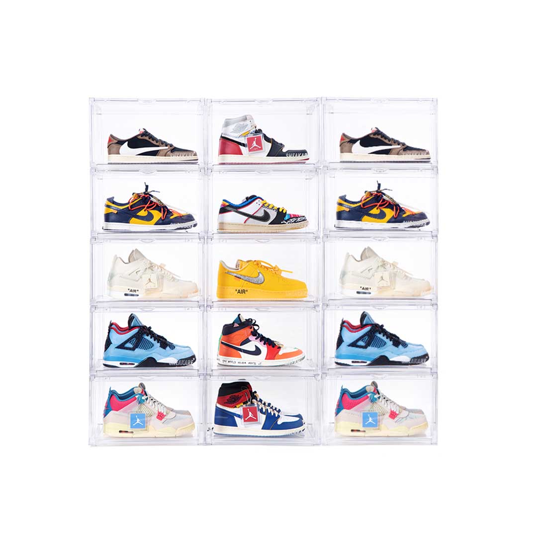 Stack'Em Sneaker Crates | Shoe Crates (Side Drop)