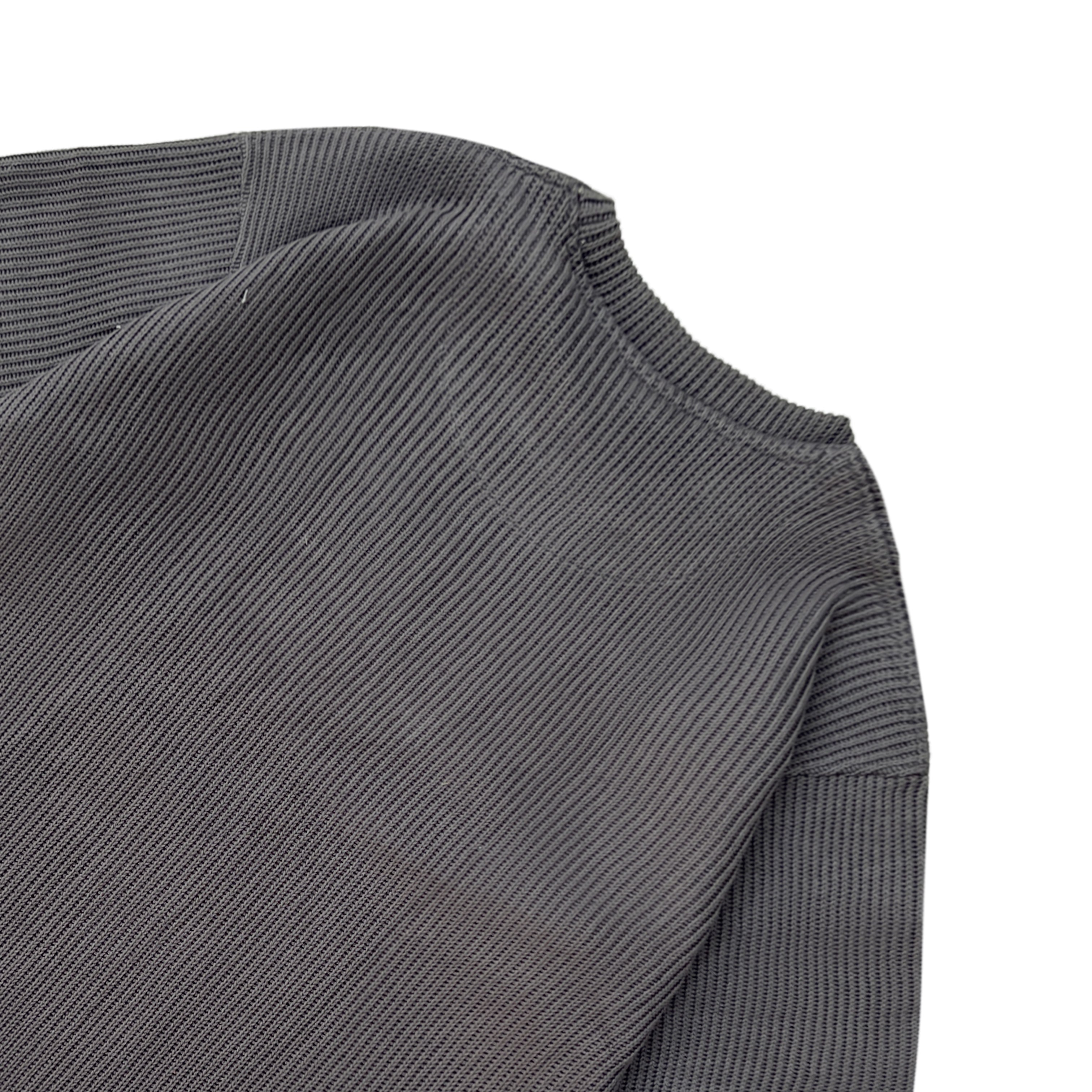 CO-ORD IN SWEATER KNIT FABRIC (DARK GREY)